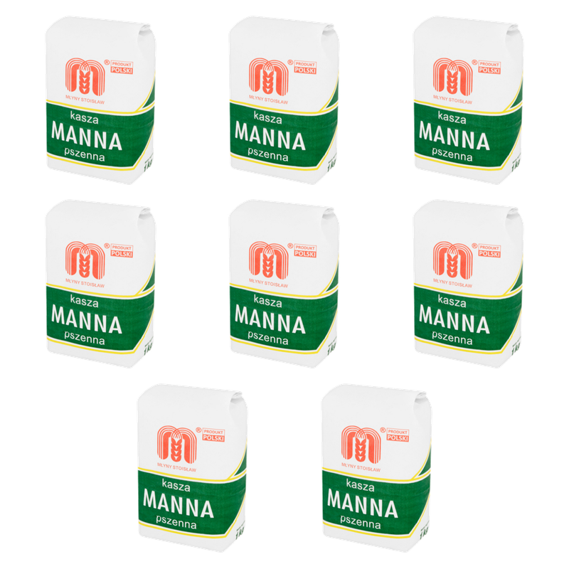 Młyny Stoisław kasza manna 1 kg X8